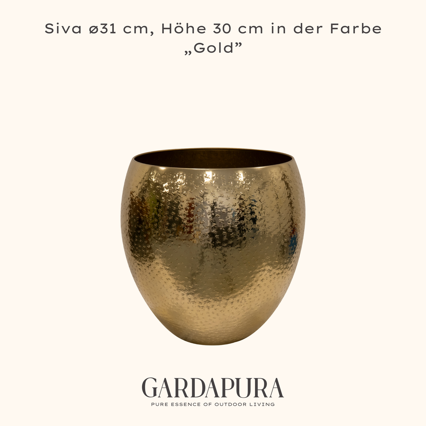 Siva – Pflanztopf aus Metall