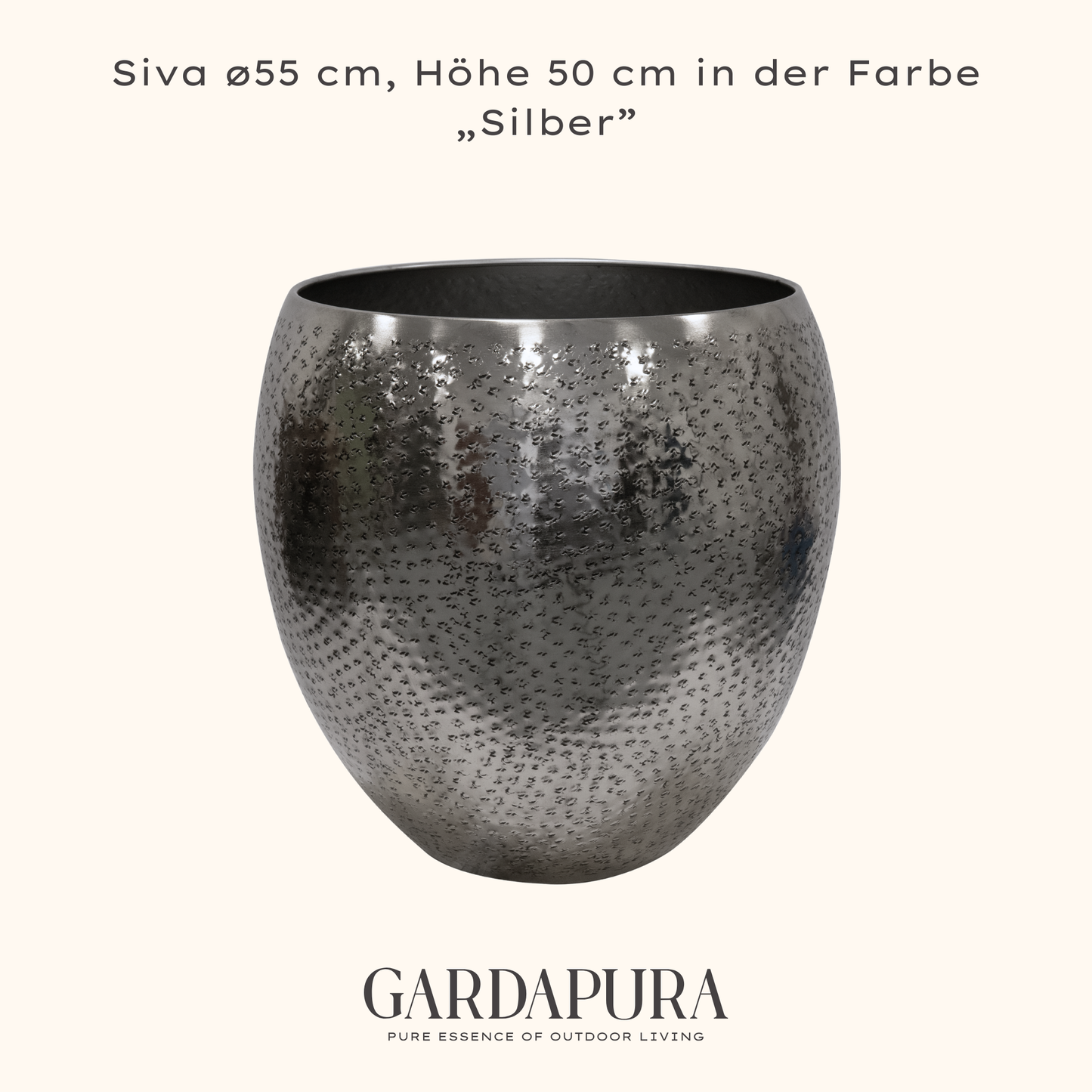 Siva – Pflanztopf aus Metall