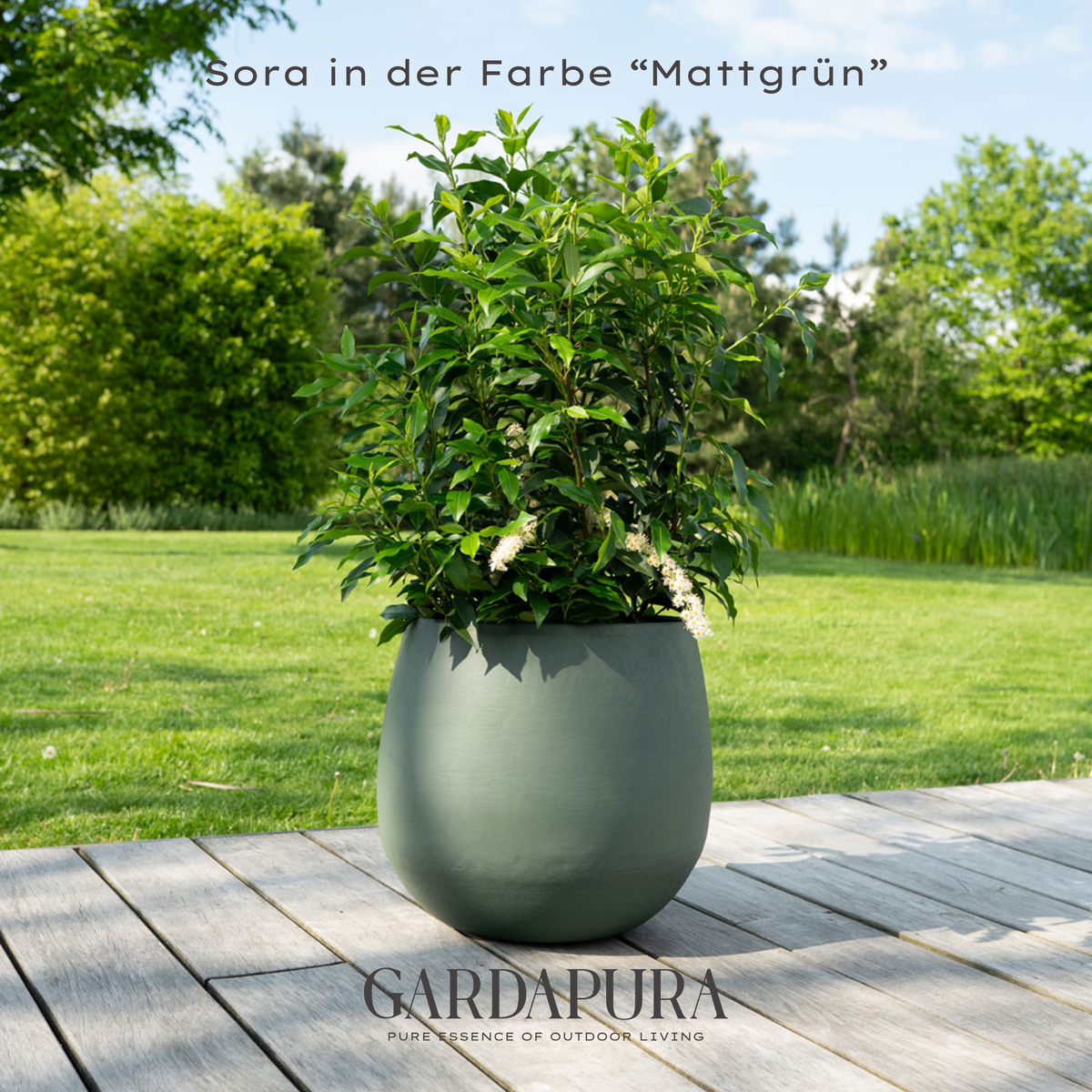 Sora 3er-Set – Pflanztopf aus Metall – Gardapura