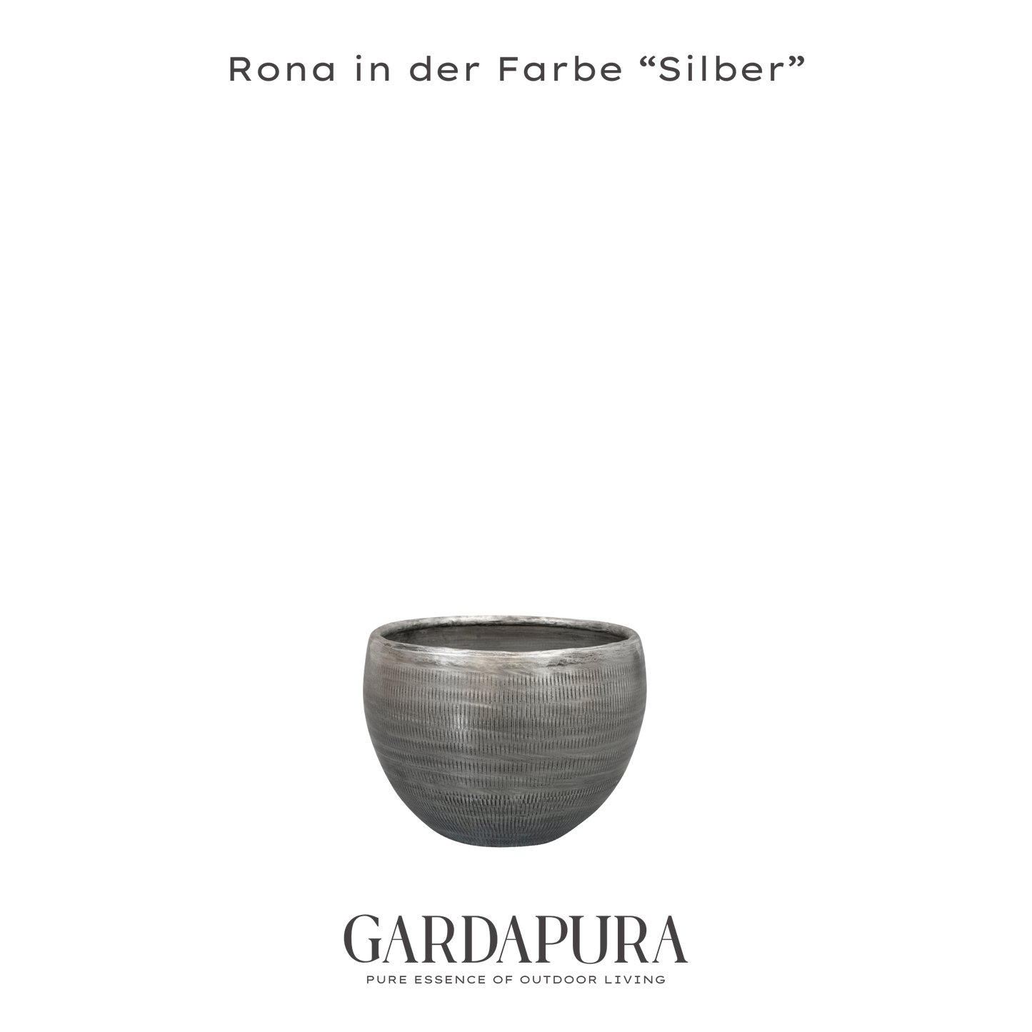 Rona 5er Set – Pflanztöpfe aus Metall