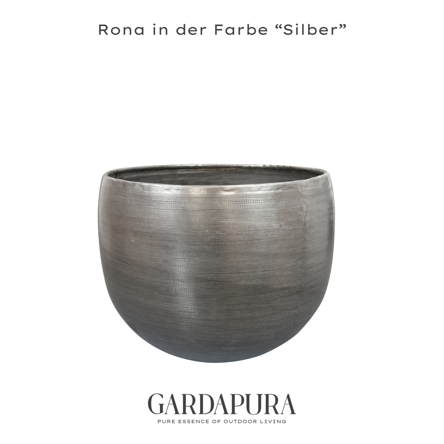 Rona 5er Set – Pflanztöpfe aus Metall