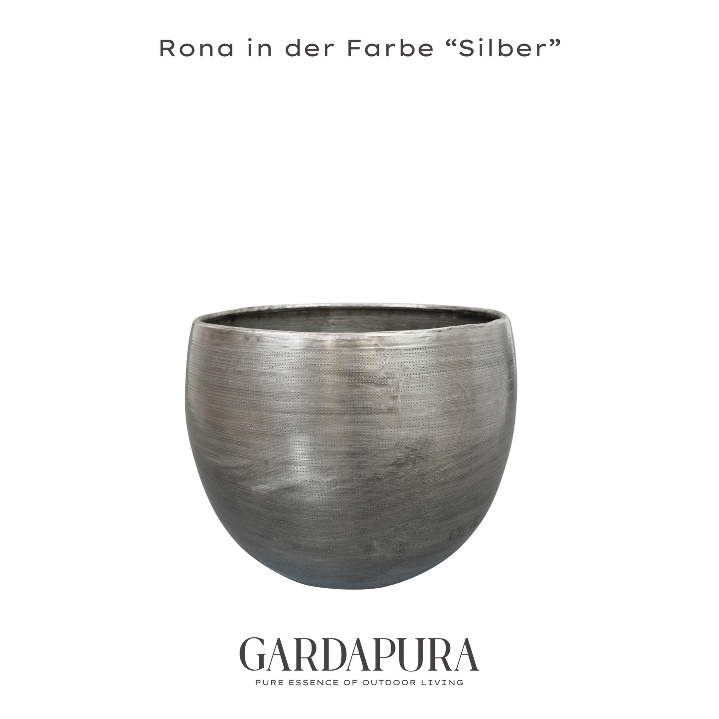 Rona 5er Set – Pflanztöpfe aus Metall