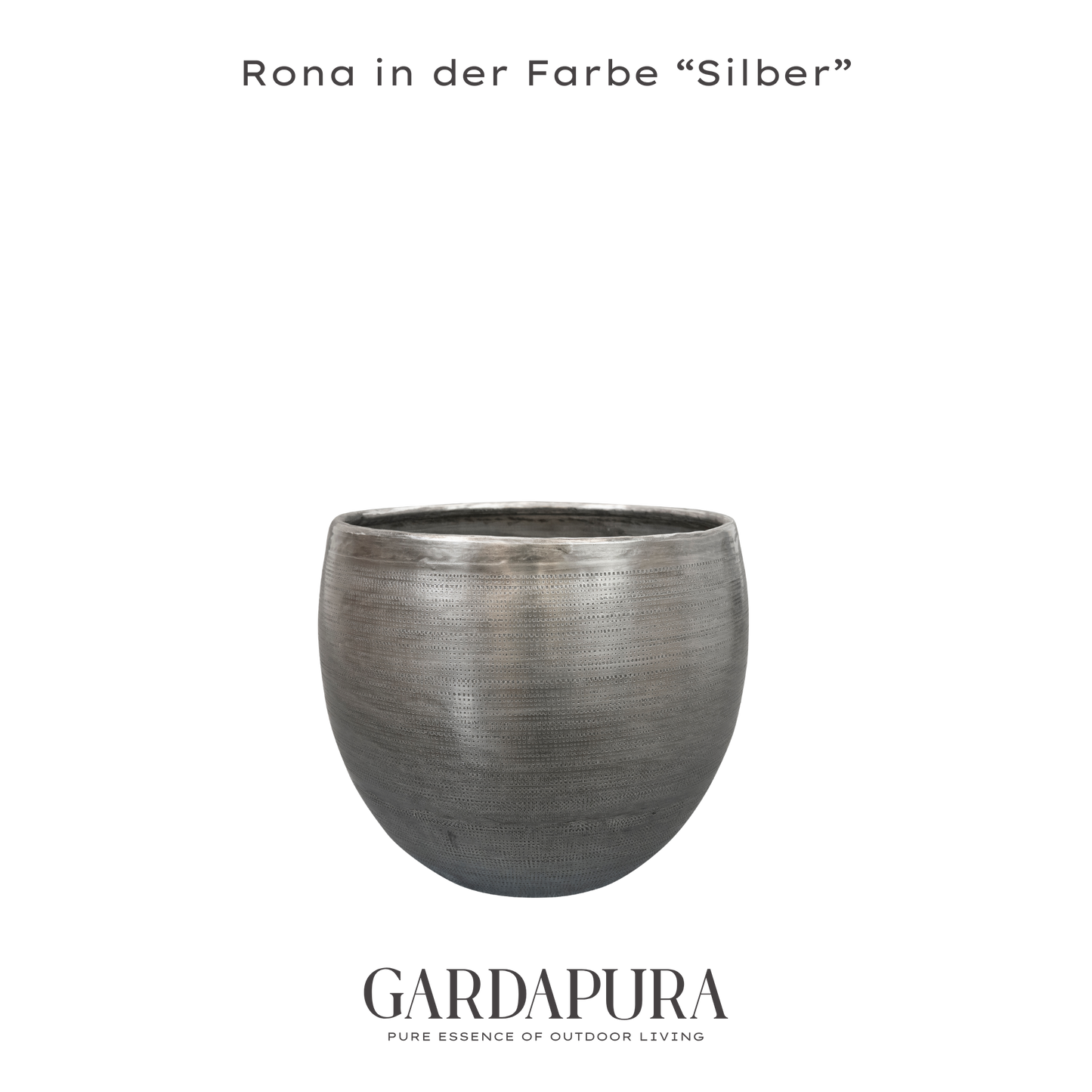 Rona 5er Set – Pflanztöpfe aus Metall