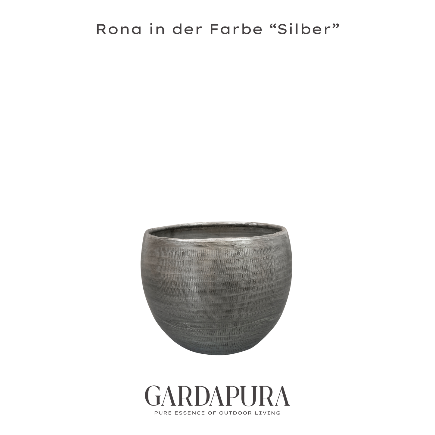 Rona 5er Set – Pflanztöpfe aus Metall